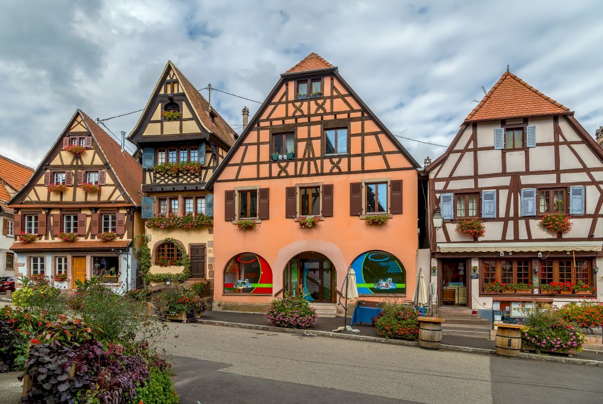 Half day in Alsace villages and wine tour