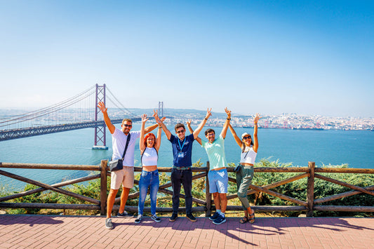 Rappel, Climbing, Canoeing, Hiking in Arrábida in one day