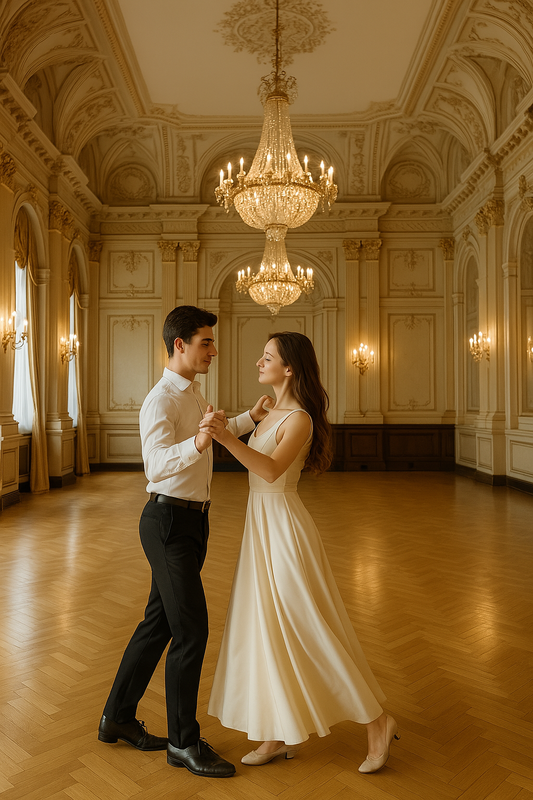 Viennese Waltz Workshop for Couples in a Historic Ballroom