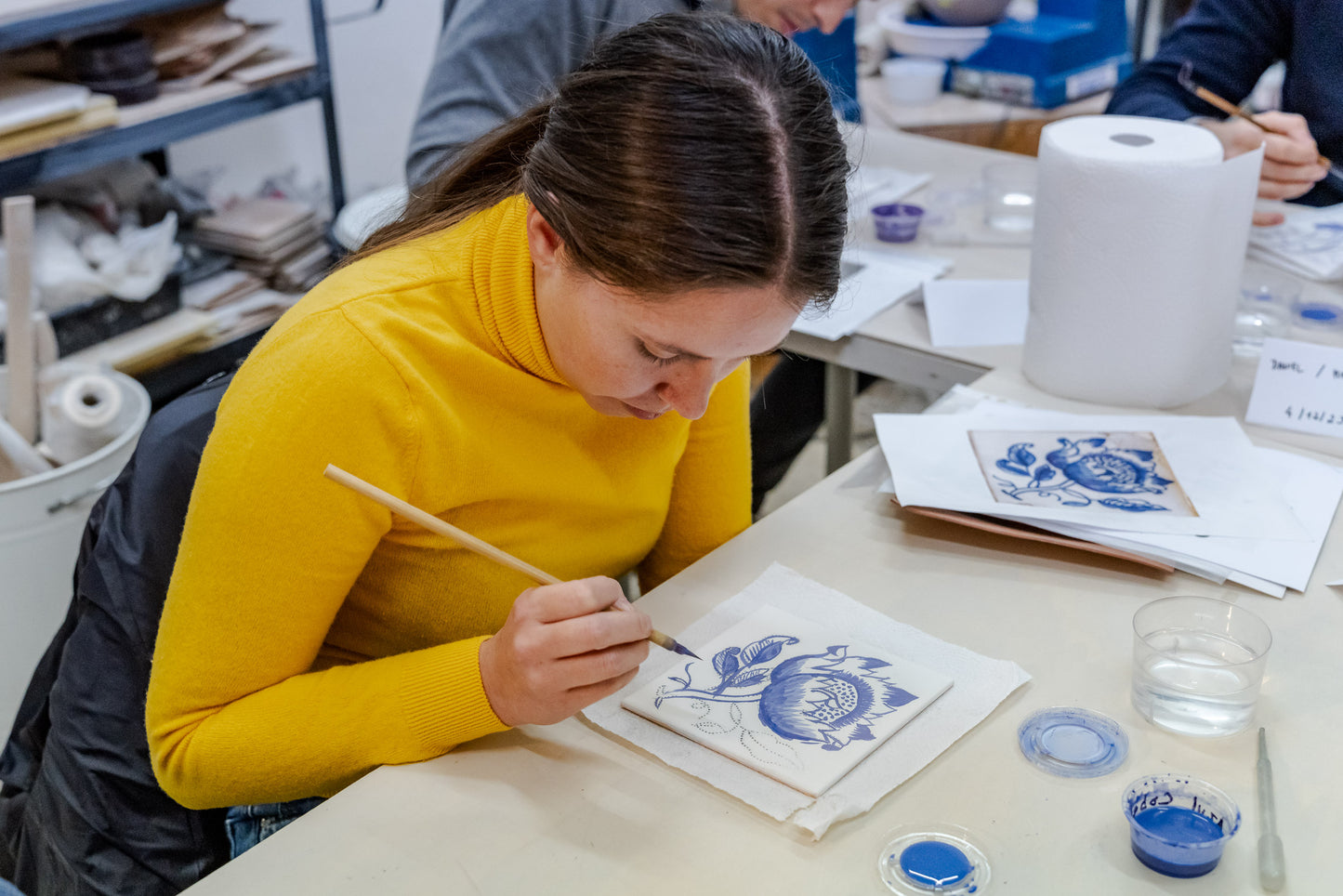 Tile Painting Workshop in Lisbon