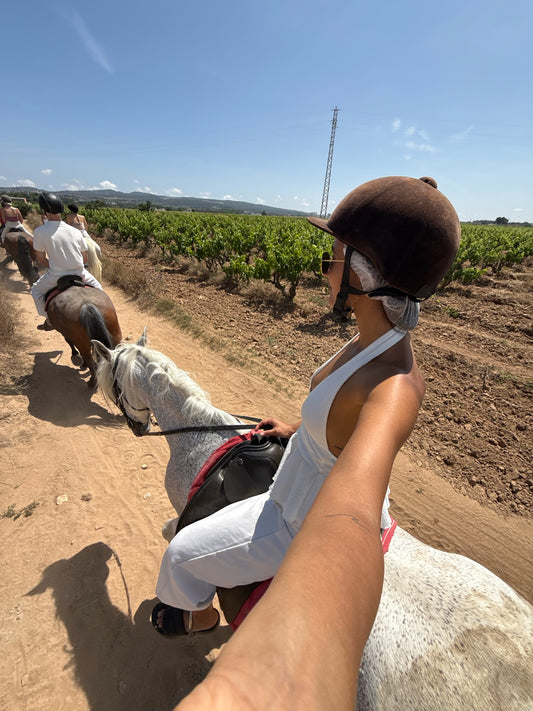 Alicante: Private Horseback Ride + Picnic + Pick up