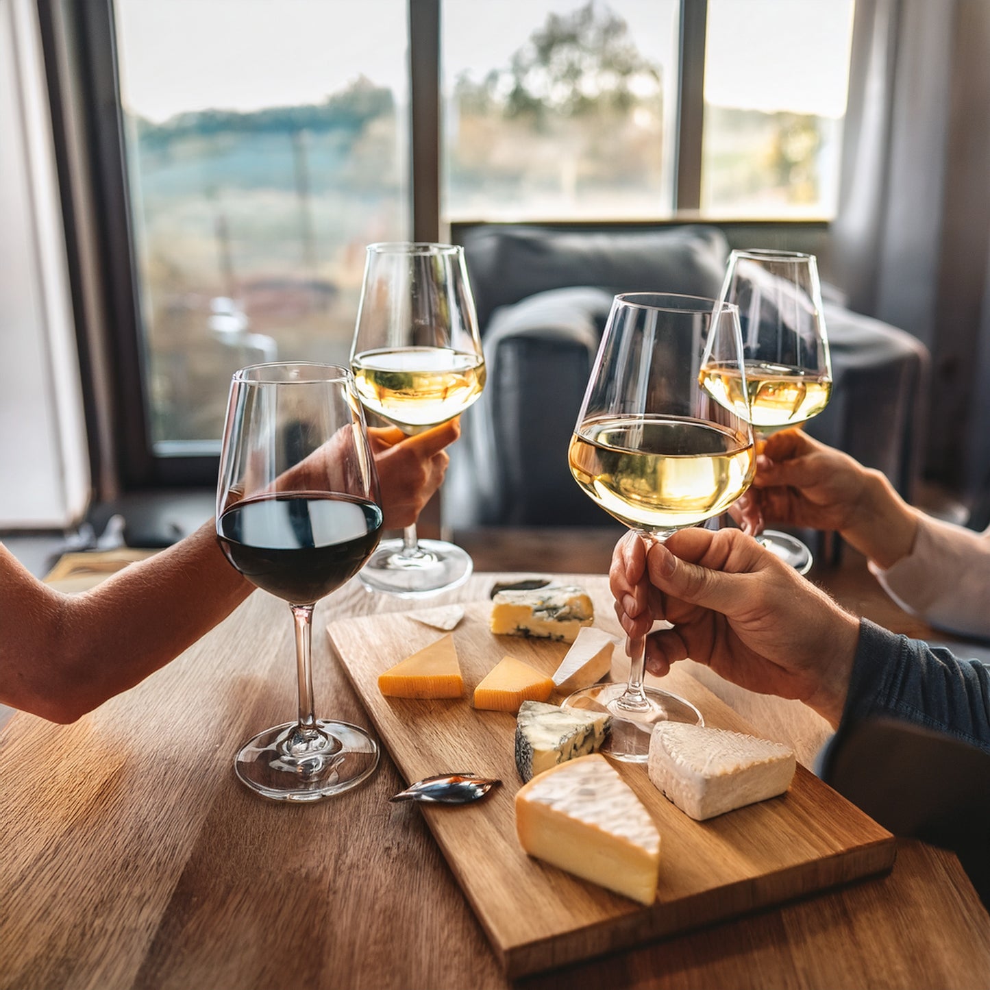 Premium Wine and Cheese Tasting Experience in Vienna