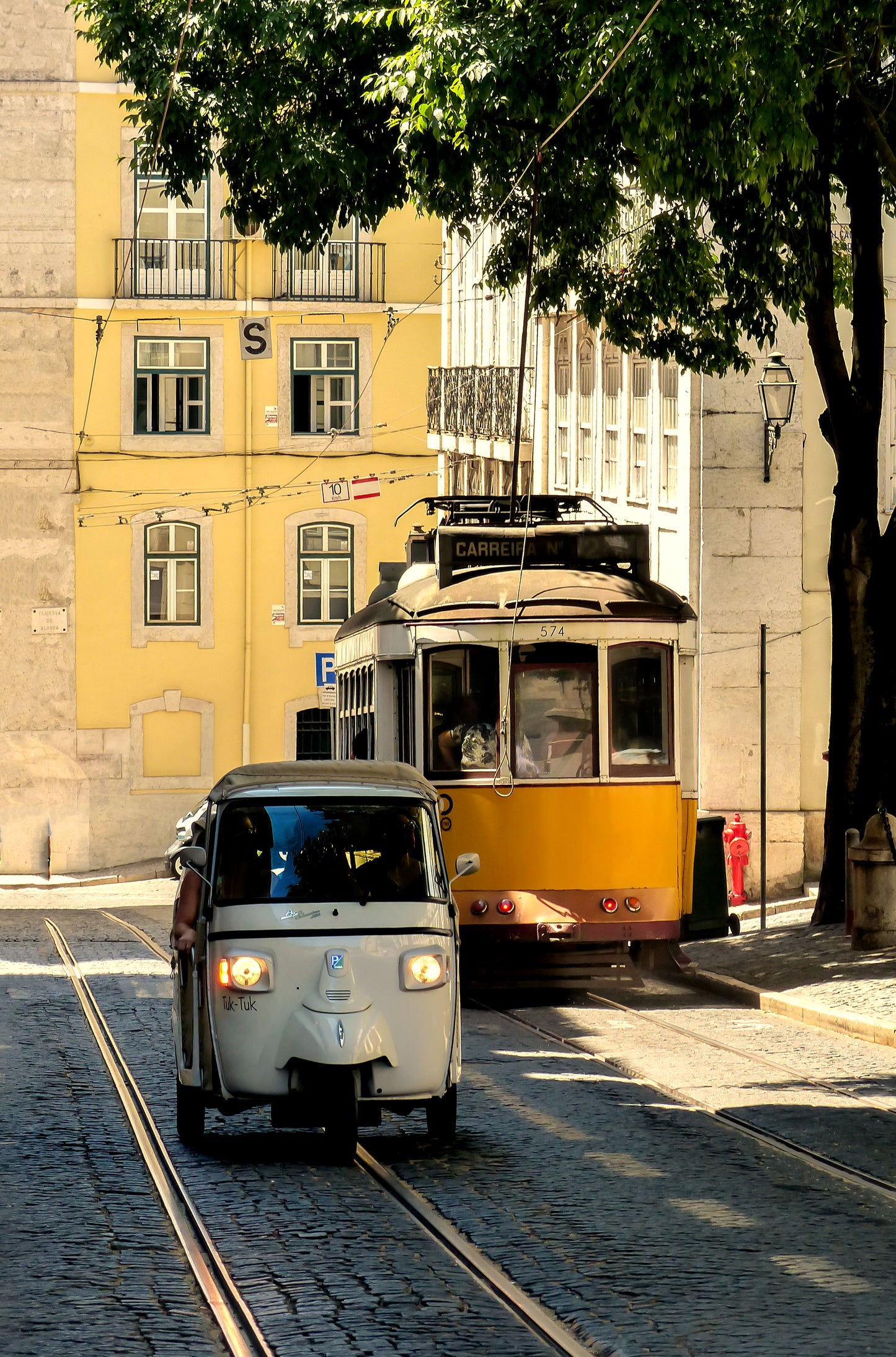 Ride Tuk Tuk and explore Lisbon's Old Town
