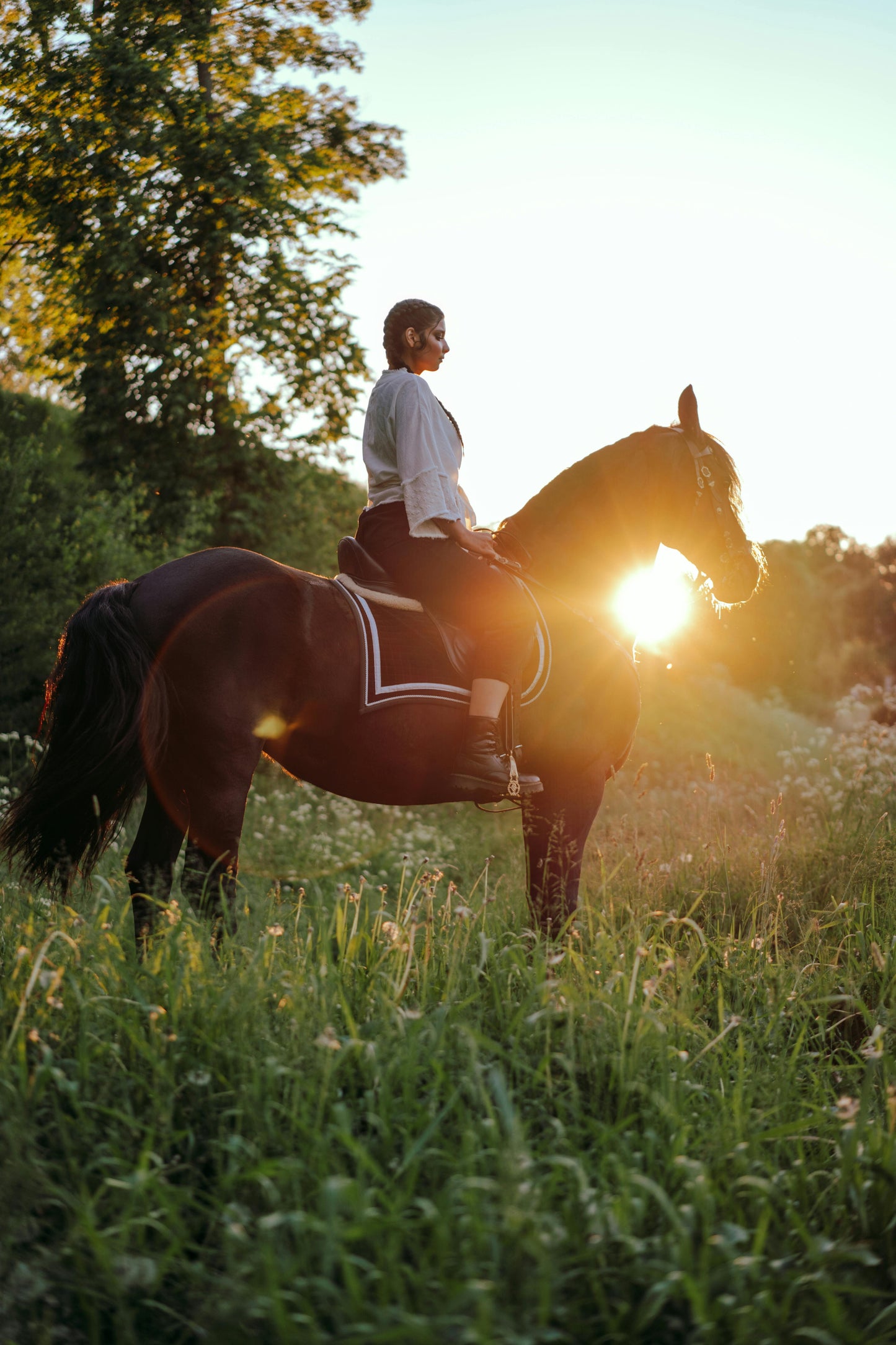 New South Wales: PRIVATE 1.25-Hour Golden Hour Sunset Horse Ride